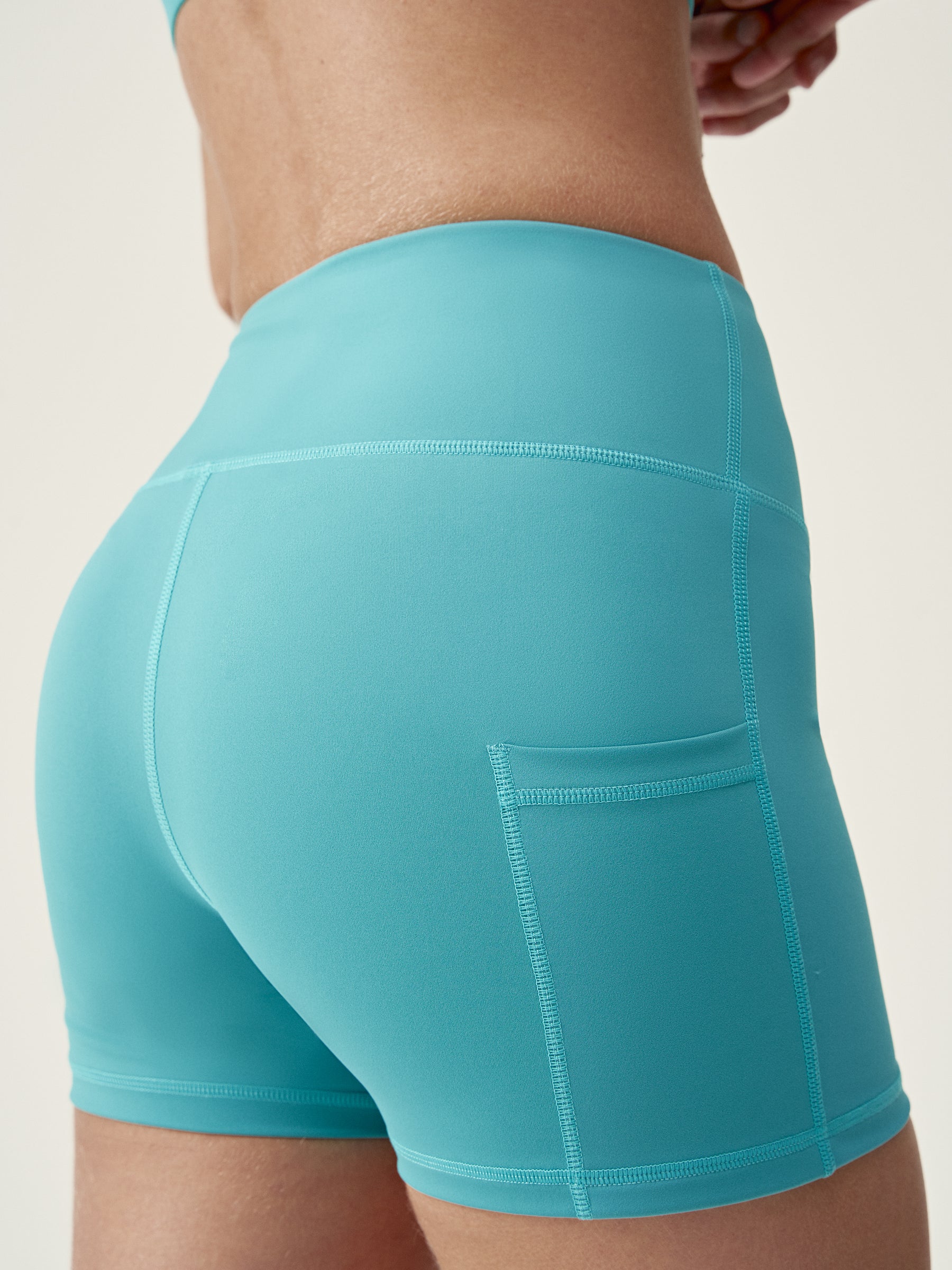 Star Shorts in Turquoise