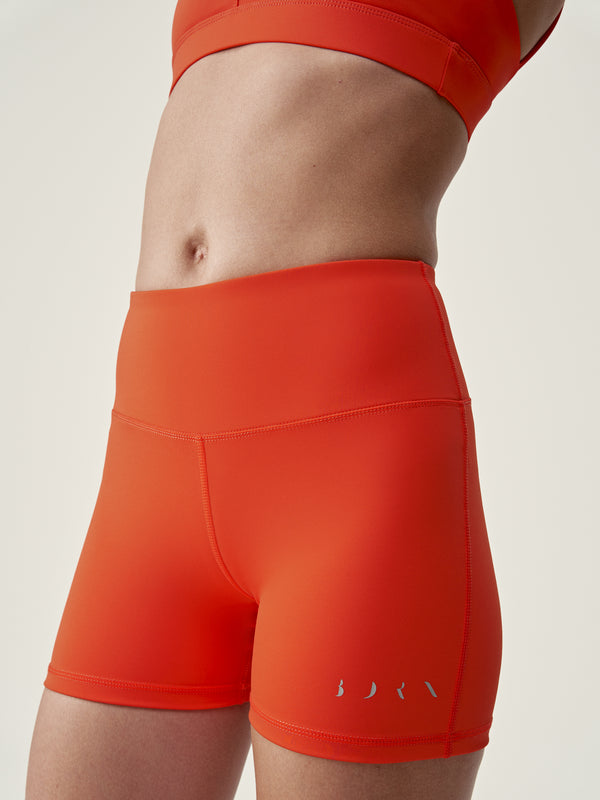 Star Shorts in Spiced Orange