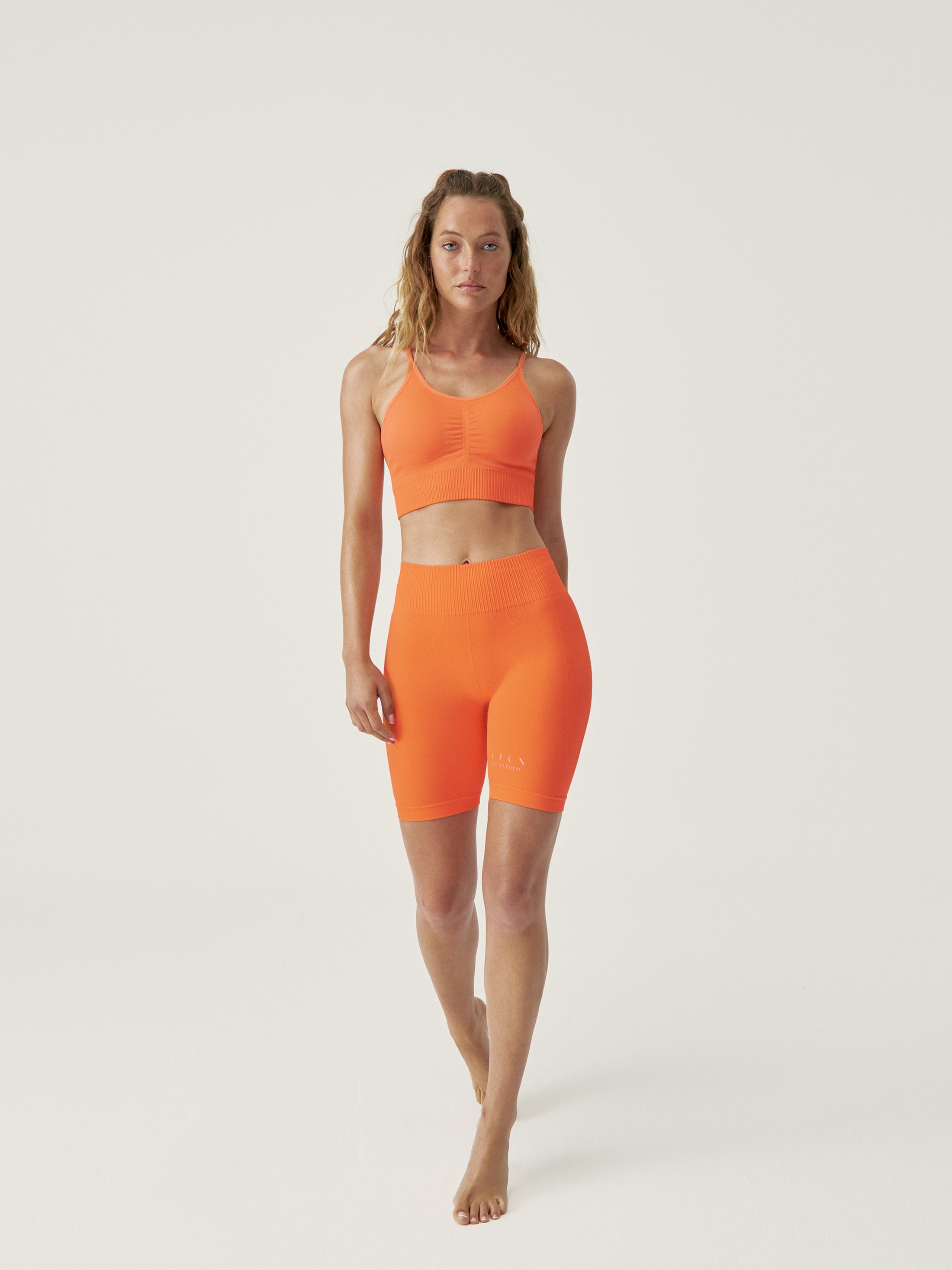 Unity Shorts in Tangerine