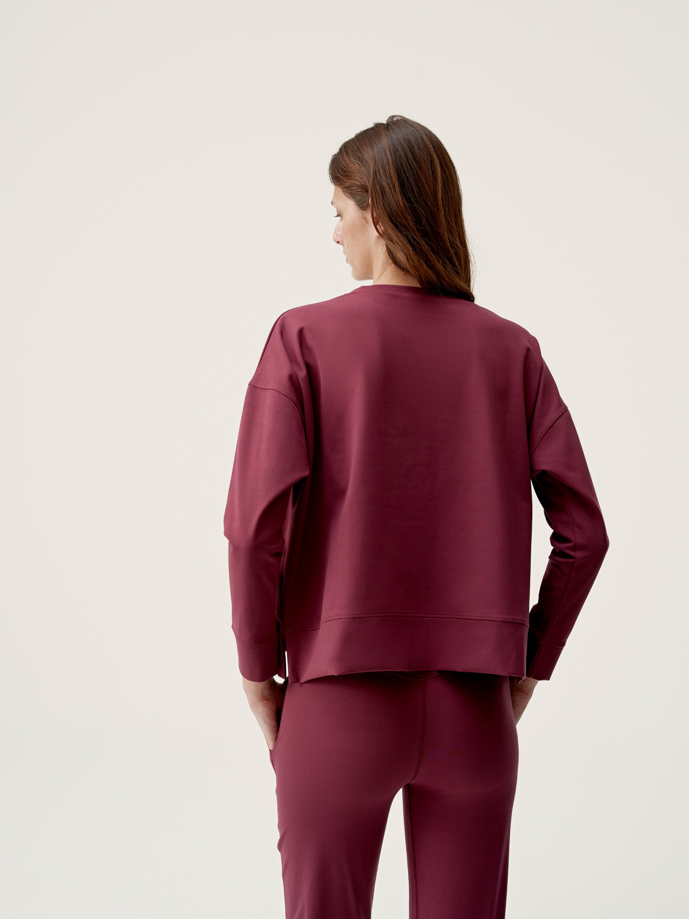 Sweatshirt Daba Bordeaux