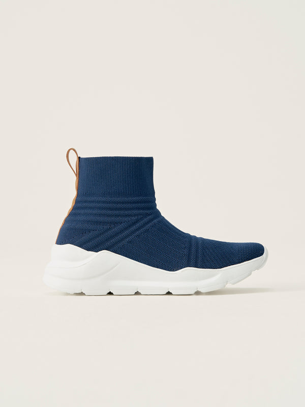Enzo Boots in Sailor Blue