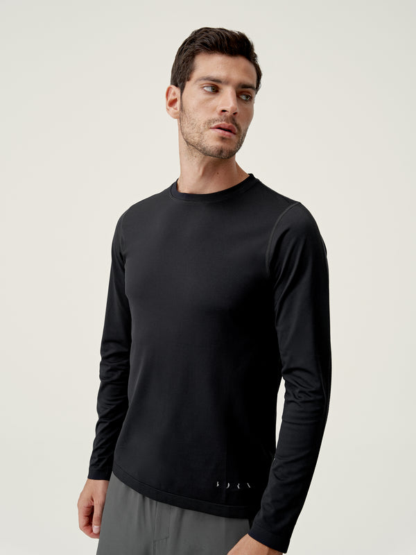 Kilux Long Sleeve T-Shirt in Black