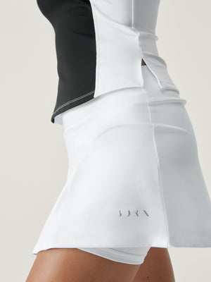Laver Skirt in White