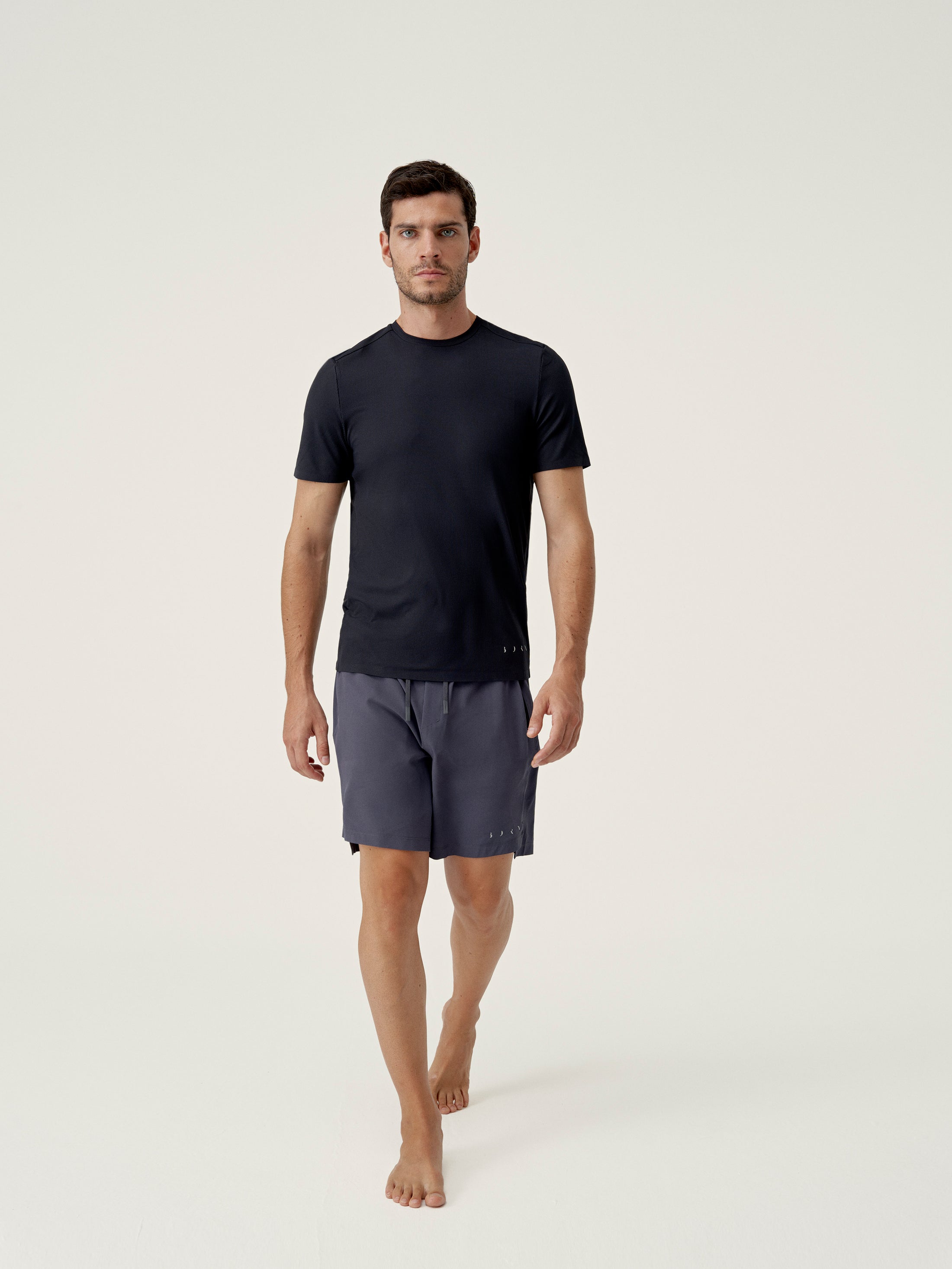 Natron Shorts in Road Grey