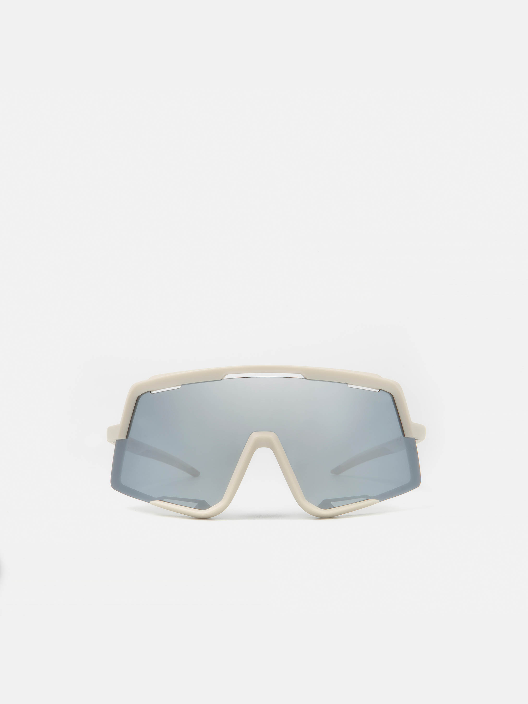 MÓ BAUER Sunglasses in Ivory/Sand